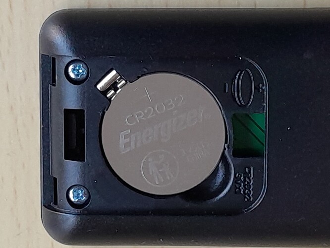 With battery
