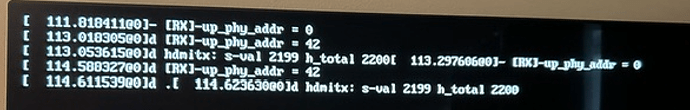 stuck on log after reboot