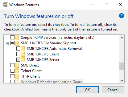 setting up ftp server in osmc