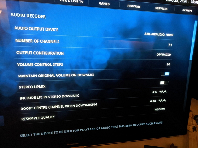 Far pilot billedtekst HD Audio and Pioneer AVR - Vero 4K / Vero 4K + - OSMC Forums
